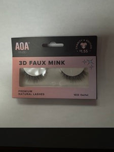 3D Faux Mink eyelashes- Rachel